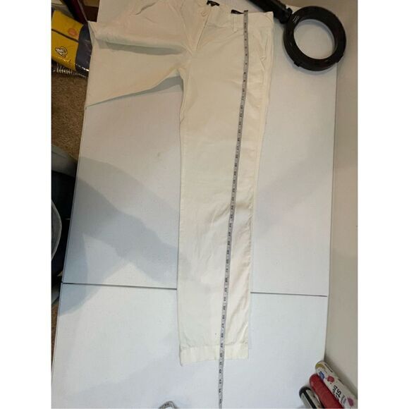 J. Crew women’s size 2 white linen blend pants - Picture 4 of 8